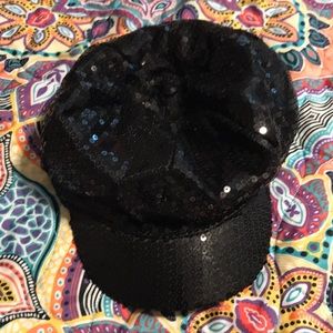 Something special black sequin hat
